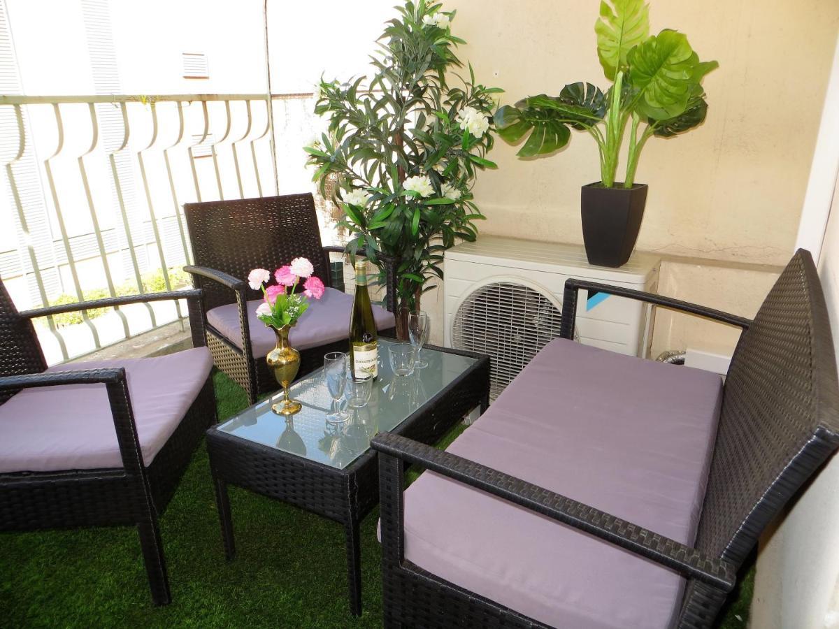 Ferienwohnung 9 Avenue De Carras Nizza Exterior foto
